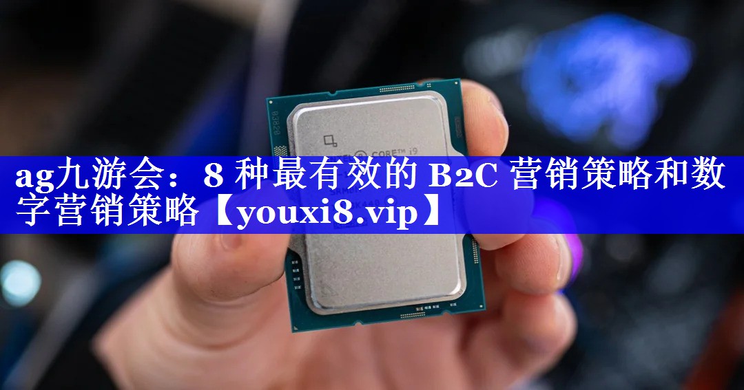 8 种最有效的 B2C 营销策略和数字营销策略