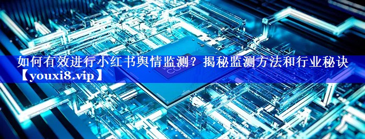 如何有效进行小红书舆情监测？揭秘监测方法和行业秘诀
